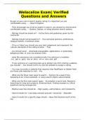 Welocalize Exam&vert; Verified Questions and Answers