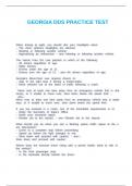 Class F - GA study guide actual exam with correct answers Georgia driver&rsquo;s license