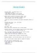 FIN 321 EXAM 2