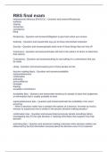 RBS final Exam Questions and Correct Answers