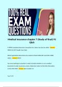 Medical Insurance chapter 7 &lpar;Study of final&rpar; 91 Q&A 