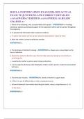 DOULA CERTIFICATION EXAM 2024-2025 ACTUAL  EXAM 70 QUESTIONS AND CORRECT DETAILED  ANSWERWERS &lpar;VERIFIED ANSWERWERS&rpar; &vert;ALREADY GRADED A&plus;  