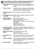 Lamaze CBE Exam - Module 2 Latest 2024 Complete 260 Questions with Correct Detailed Answers &lpar;Verified Answers&rpar; Graded A&plus;
