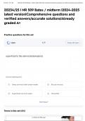 20234&sol;25 &vert; NR 509 Bates &sol; midterm &vert;2024-2025 latest version&vert;Comprehensive questions and verified answers&sol;accurate solutions&vert;Already graded A&plus;