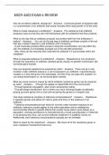 MICR 4423 EXAM 4 REVIEW