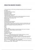 HSA3104-BADIO EXAM 3 QUESTIONS AND CORRECT DETAILED ANSWERS WITH RATIONALES 2025&sol;2026 &lpar;VERIFIED ANSWERS&rpar; &vert;ALREADY GRADED A&plus;