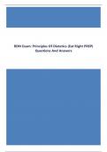 RDN Exam&colon; Principles Of Dietetics &lpar;Eat Right PREP&rpar; Questions And Answers