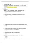 Test Bank For Business Statistics Communicating with Numbers&comma; 5th Edition &copy; 2025 By Sanjiv Jaggia and Alison Kelly Chapter 1-20