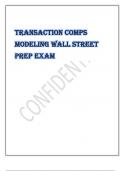 Exam &lpar;elaborations&rpar; Transaction Comps Modeling Wall Street Prep