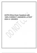 Exam &lpar;elaborations&rpar; AICPA Ethics Code