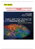 TEST BANK&colon;   NEUROSCIENCE&colon; EXPLORING THE BRAIN&comma; ENHANCED EDITION 4TH EDITION BY MARK BEAR&comma; BARRY CONNORS&comma; MICHAEL A&period; PARADISO 