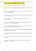 lsue nursing 1000 forum final exam questions  and 100&percnt; correct answers 2024&sol;2025