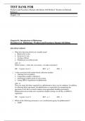 Test Bank For Worktext and Procedures Manual&comma; 6th Edition by 2025 Robin S&period; Warekois & Richard Robinson Chapter 1-19