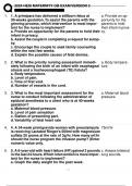 2024 HESI MATERNITY OB EXAM VERSION 3 LATEST ALL 55 QUESTIONS AND CORRECT ANSWERS &vert;ALREADY GRADED A&plus; &lpar;SCORE 1292&rpar;