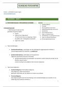 Klinische Psychiatrie - Psychologie VUB 
