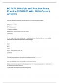 BCAI FL Principle and Practice Exam Practice 2024&sol;2025 With 100&percnt; Correct Answers