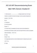 ICC U2 UST Decommissioning Exam Q&A 100&percnt; Solved &vert; Graded A&plus;