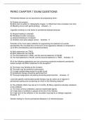PERIO CHAPTER 7 EXAM QUESTIONS