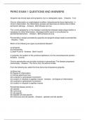 PERIO EXAM 1 QUESTIONS AND ANSWERS