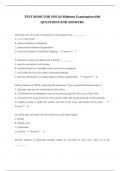 TEST BANK FOR SOLAS Midterm Examination &vert;640 QUESTIONS AND ANSWERS