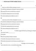 SOLAS Quiz &num;3 With multiple choices 