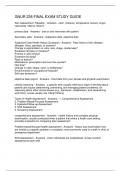 GNUR 238 FINAL EXAM STUDY GUIDE