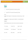 Portage Learning - CHEM 103 Exam 1-6 Final Questions and Answers Latest 2024 - 2025 &lpar;Verified Answers&rpar;