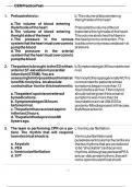 CEN Practice Test  questions and answers