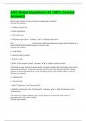 ASE Brake Questions All 100&percnt; Correct Answers