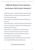 LOMA 291 Module 2 Exam Questions and Answers 100&percnt; Solved &vert; Graded A&plus;