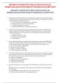 MEREGED HESI RN FUNDAMENTALS EXAM EXAM PACK-BEST FOR 2022 ACTUAL EXAM REVIEW EXAM PACK FUNDAMENTAL 