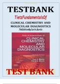 ISBN&colon; 9780323292061   TEST BANK FOR TIETZ FUNDAMENTALS OF CLINICAL CHEMISTRY AND MOLECULAR DIAGNOSTICS 7TH EDITION BY CARL A&period; BURTIS
