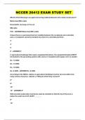 NCCER 26412 EXAM STUDY SET 
