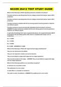 NCCER 26412 TEST STUDY GUIDE 