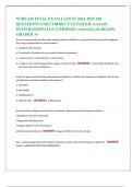 NURS 635 FINAL EXAM LATEST 2024-2025 140  QUESTIONS AND CORRECT CETAILED ANSWERS  WITH RATIONALES &lpar;VERIFIED ANSWERS&rpar; &vert;ALREADY GRADED A&plus; 