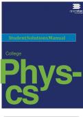 Solutions Manual for College Physics 12th Edition By Raymond Serway&comma; Chris Vuille&comma; John Hughes &lpar;All Chapters&comma; 100 Original Verified&comma; A&plus; Grade&rpar;