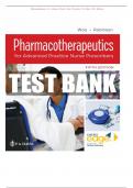 TEST BANK For Pharmacotherapeutics for Advanced Practice Nurse Prescribers&comma; 6th Edition by Woo & Wright&comma; ISBN13&colon; 9781719648035&comma; All 57 Chapters Covered&comma; Verified Latest Edition 2024&sol;2025