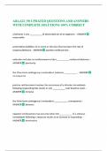 ABA 622 &vert; 90 UPDATED QUESTIONS AND ANSWERS WITH COMPLETE SOLUTIONS 100&percnt; CORRECT 