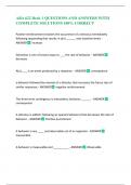 ABA 622 Deck 1 QUESTIONS AND ANSWERS WITH COMPLETE SOLUTIONS 100&percnt; CORRECT 
