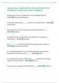 ABA 622 Deck 2 QUESTIONS AND ANSWERS WITH COMPLETE SOLUTIONS 100&percnt; CORRECT 