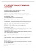 ITLS 9TH EDITION QUESTIONS AND ANSWERS