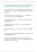 ABA 622 SAFMEDS Deck 3 QUESTIONS AND ANSWERS WITH COMPLETE SOLUTIONS 100&percnt; CORRECT 