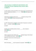 ABA 622 Deck 3 COMPLETE QUESTIONS AND ANSWERS WITH VERIFIED SOLUTIONS 100&percnt; CORRECT 