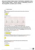 RELIAS DYSRHYTHMIA BASIC TESTBANK ANSWERS 2024-2025 DYSRHYTHMIA &ndash; BASIC A&B &lpar;A&plus;