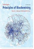 Test bank for Lehninger&lowbar;principles&lowbar;of&lowbar;biochemistry&lowbar;test&lowbar;bank&comma;6th Edition &vert; All chapters are included &vert; Newest version