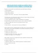 ARF EXAM STUDY GUIDES & SAMPLE TEST 1 QUESTIONS WITH CORRECT ANSWERS 2025