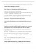 BIOL 2051 FINAL EXAM QUESTIONS WITH COMPLETE SOLUTIONS NEW VERSION 2024 &lpar;FULLY SOLVED&rpar;