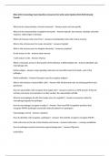BIOL 2051 Bundled Exam Questions and Correct Answers Latest Update 2024-2025 