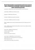 Bio117 final &lpar;hondros&rpar; exam Questions and Correct Answers &lpar;100&percnt; COMPLETE ANSWERS&rpar; ALREADY GRADED A&plus; &vert; 100&percnt; satisfaction guarantee