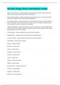 Scribe&period;ology final orientation exam Questions & Answers